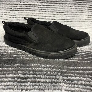 Men's Black Slip-On Shoes